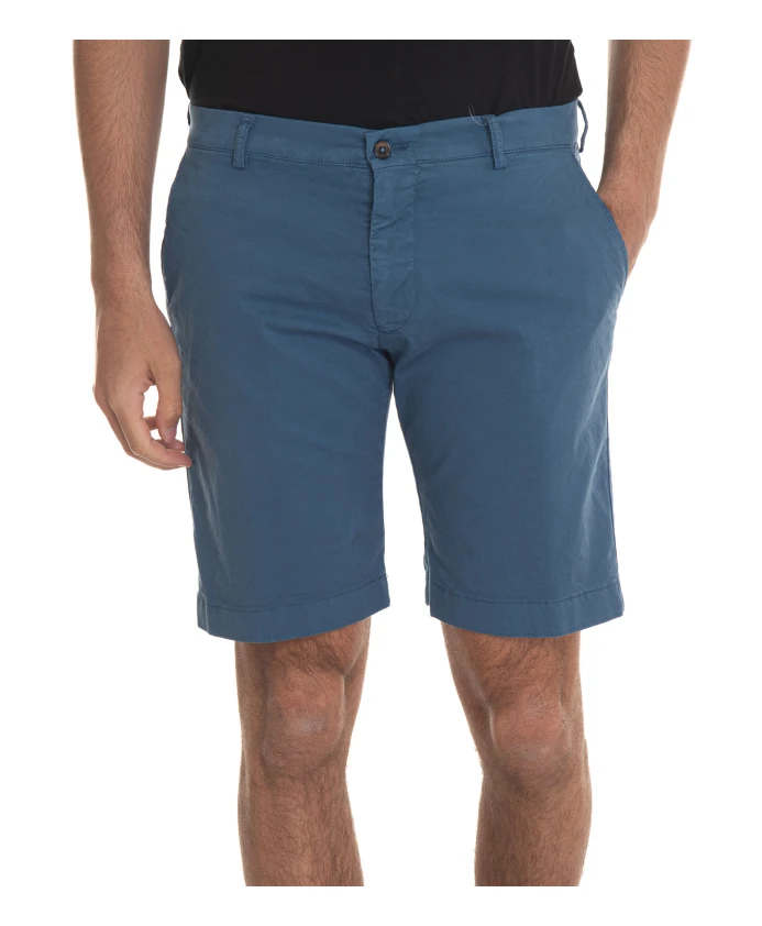 Хлопковые шорты-бермуды с портновским клапаном Berwick, синий
Хлопковые шорты-бермуды с портновским клапаном Berwick, синий