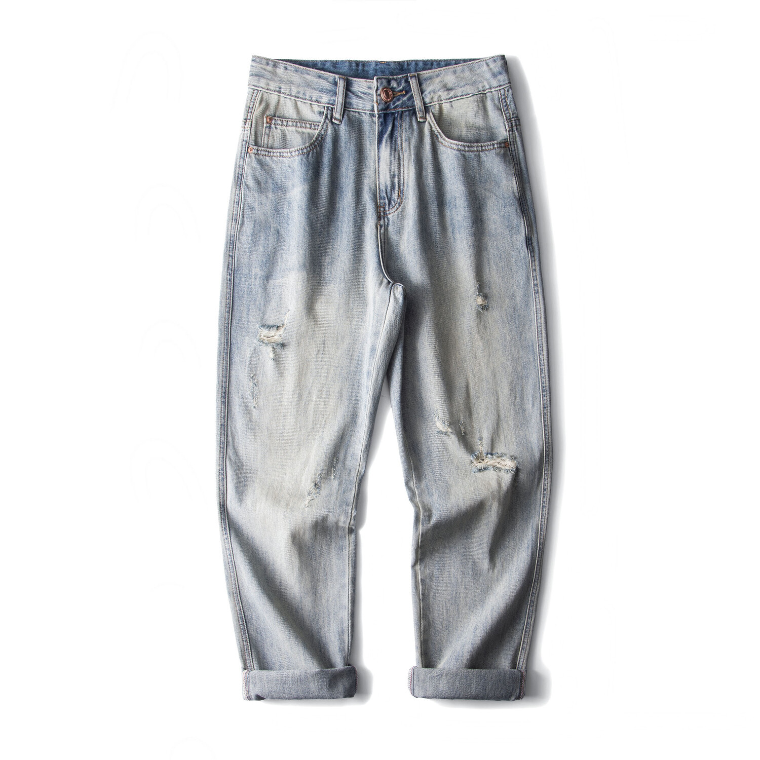 Mark Fairwhale Джинсы унисекс FAIRWHALE, джинсовая ткань 
Mark Fairwhale Джинсы унисекс FAIRWHALE, джинсовая ткань