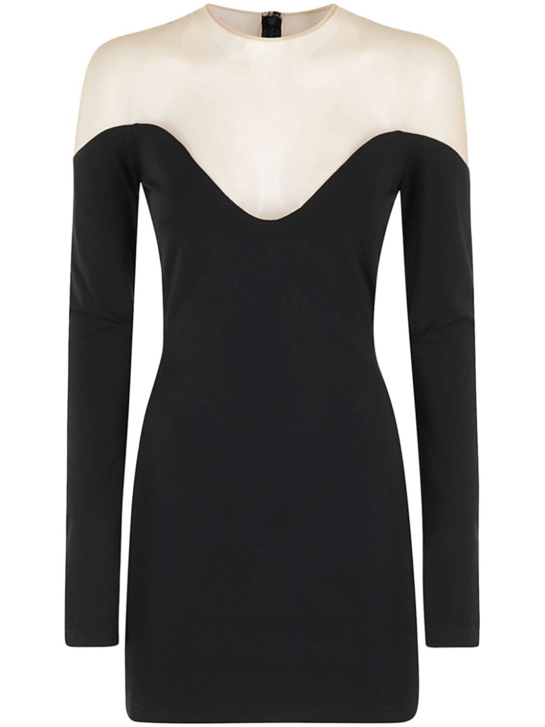 Мини-платье с сетчатыми вставками David Koma, черный
Мини-платье с сетчатыми вставками David Koma, черный