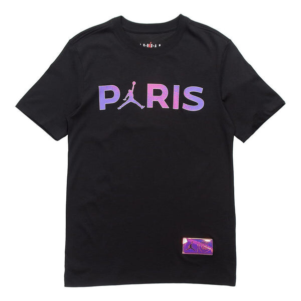 Футболка Paris Saint Germain повседневные спортивные с круглым вырезом с коротким рукавом Air Jordan, черный
Футболка Paris Saint Germain повседневные спортивные с круглым вырезом с коротким рукавом Air Jordan, черный