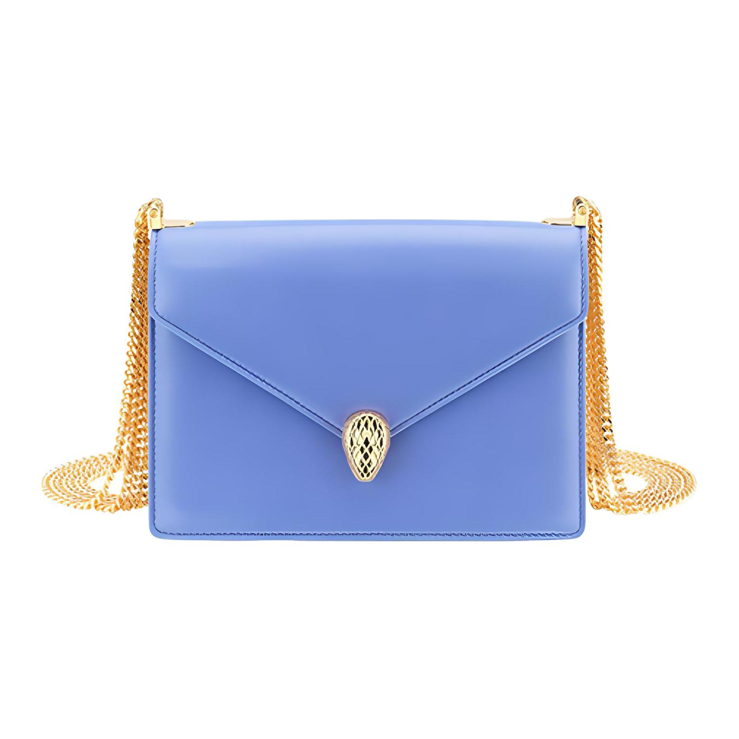 Сумка через плечо из ягненка, женская светло-лавандовая BVLGARI
Сумка через плечо из ягненка, женская светло-лавандовая BVLGARI