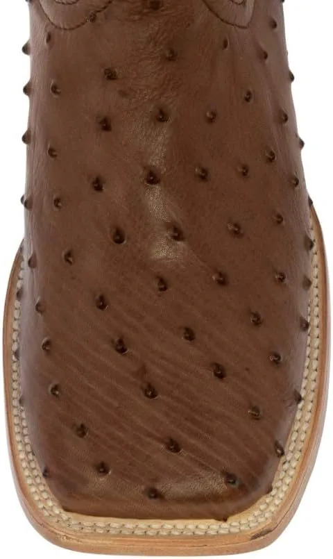 Мужские коричневые вестерн-сапоги Texas Legacy с кожей и рисунком из перьевой кожи страуса, квадратный носок, коричневый
Мужские коричневые вестерн-сапоги Texas Legacy с кожей и рисунком из перьевой кожи страуса, квадратный носок, коричневый