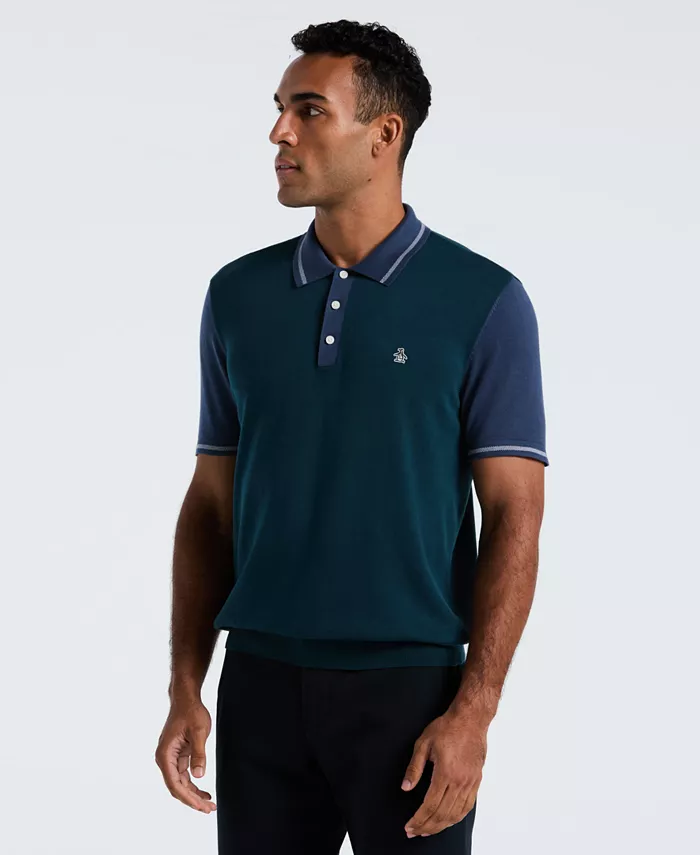 Мужская поло с коротким рукавом Original Penguin, синий
Мужская поло с коротким рукавом Original Penguin, синий