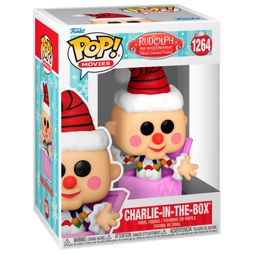Funko POP Рудольф Красноносый олень 1264 Чарли в коробке Funko POP!
Funko POP Рудольф Красноносый олень 1264 Чарли в коробке Funko POP!