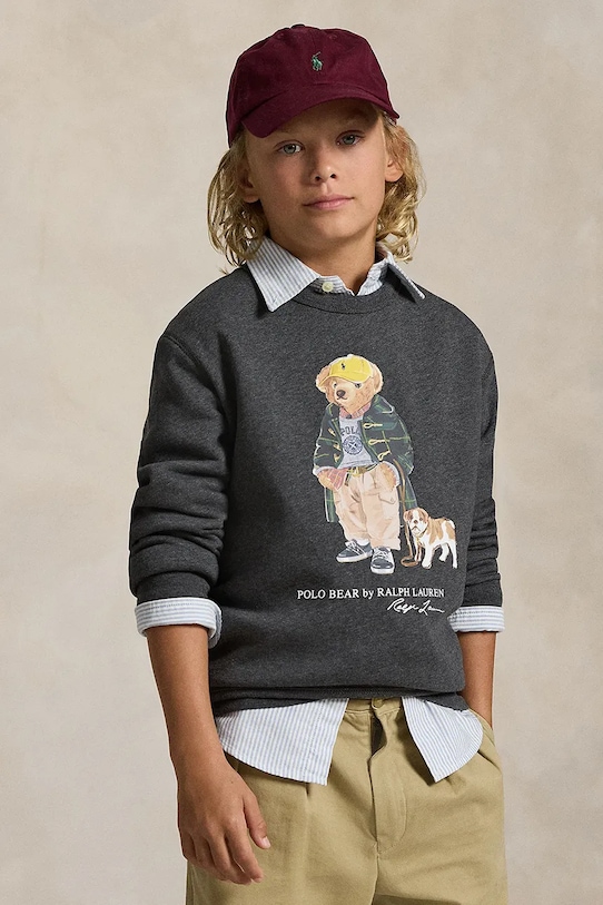 Детская толстовка Polo Ralph Lauren, серый
Детская толстовка Polo Ralph Lauren, серый