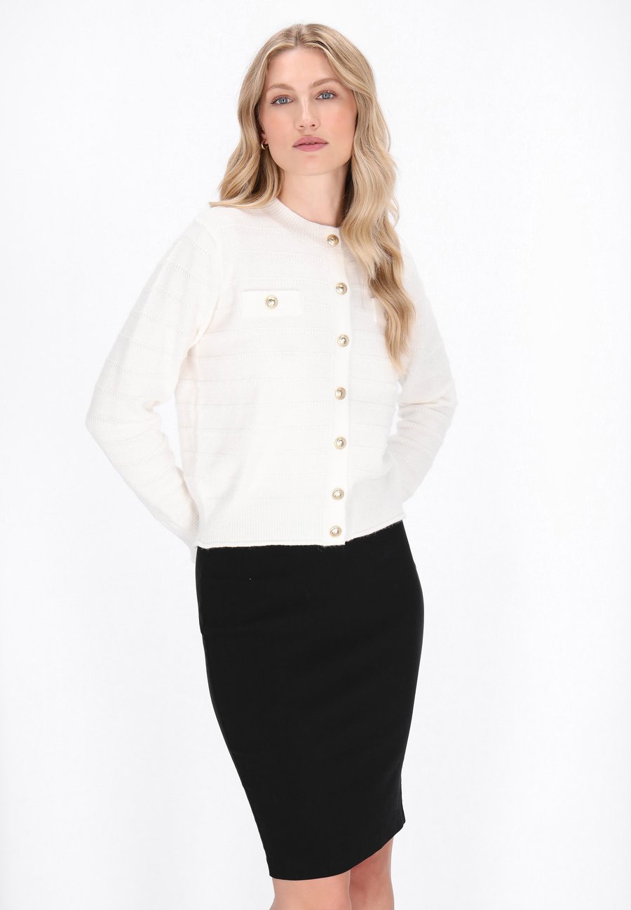 Кардиган DreiMaster Cardigan, Offwhite/Off-White
Кардиган DreiMaster Cardigan, Offwhite/Off-White