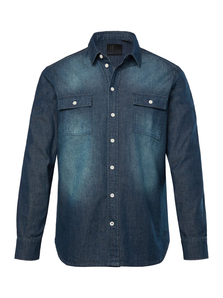 джинсовая синяя рубашка JP1880
джинсовая синяя рубашка JP1880