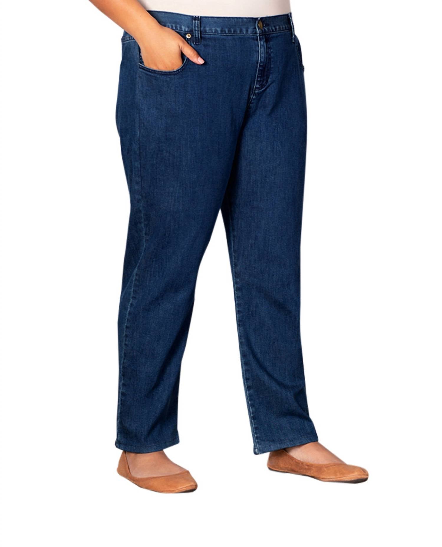 Джинсы свободного кроя с пятью карманами больших размеров из синего денима On The Plus Side
Джинсы свободного кроя с пятью карманами больших размеров из синего денима On The Plus Side