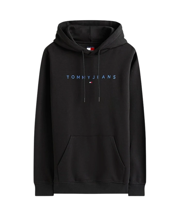 Худи с линейным логотипом Tommy Jeans, черный
Худи с линейным логотипом Tommy Jeans, черный