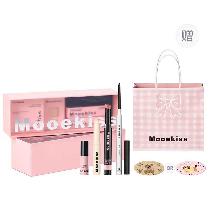 Набор для макияжа steadfast love подарочная коробка выравнивающий тон кожи легко наносится блеск для губ натуральный комплект из 5 предметов Mooekiss
Набор для макияжа steadfast love подарочная коробка выравнивающий тон кожи легко наносится блеск для губ натуральный комплект из 5 предметов Mooekiss