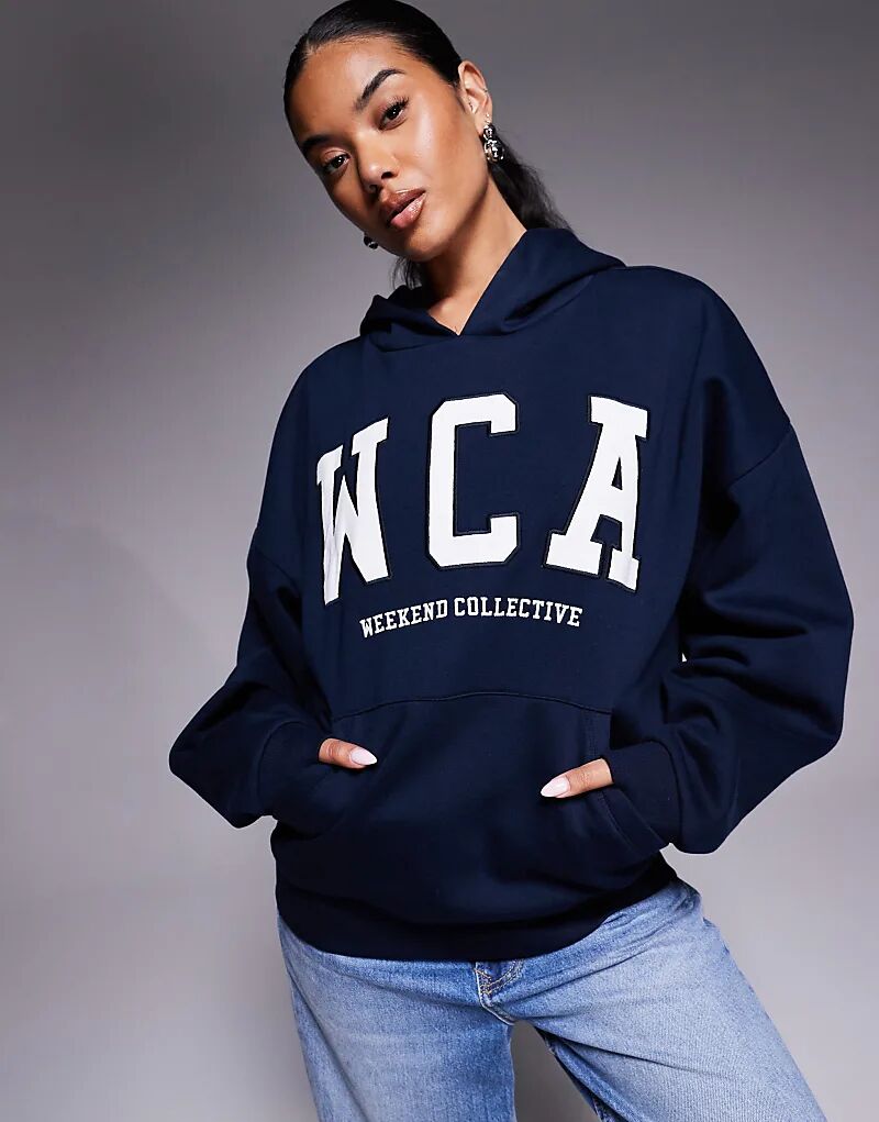 Толстовка Weekend Collective с логотипом университета в темно-синем цвете
Толстовка Weekend Collective с логотипом университета в темно-синем цвете