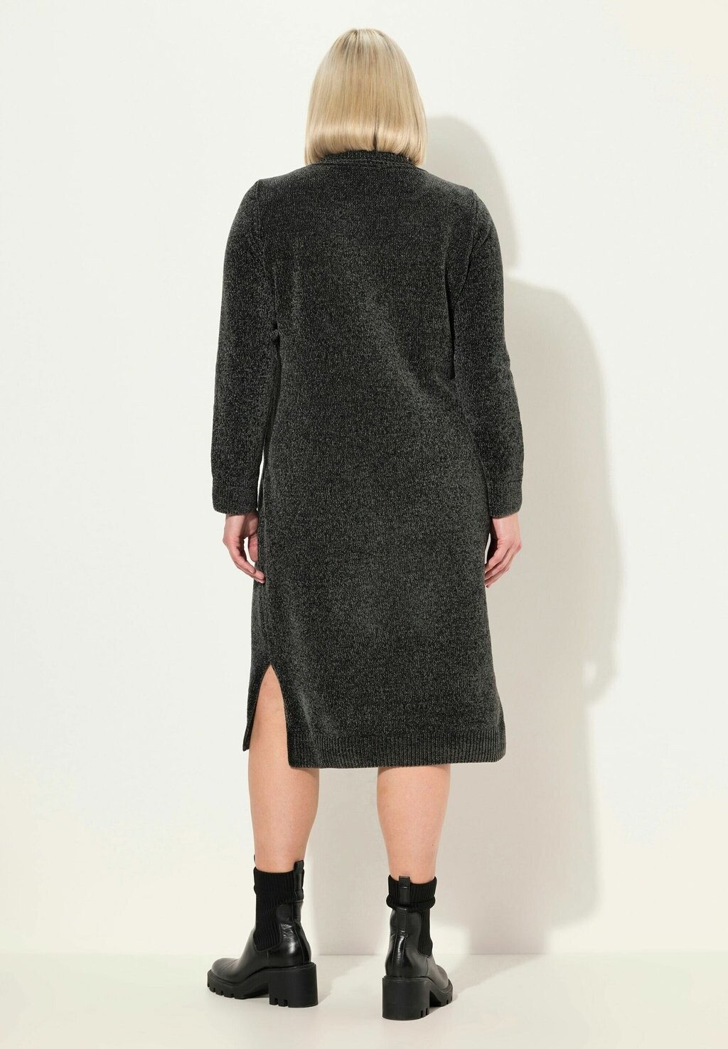 Платье-джемпер TURTLENECK Ulla Popken, серый
Платье-джемпер TURTLENECK Ulla Popken, серый