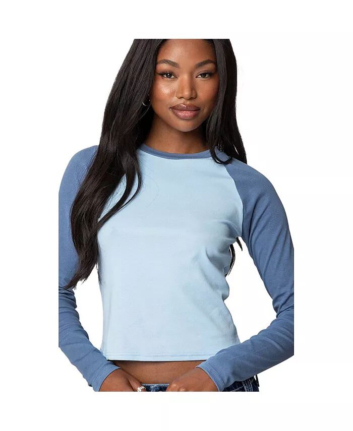 Женская футболка Raya с длинным рукавом Edikted, синий
Женская футболка Raya с длинным рукавом Edikted, синий