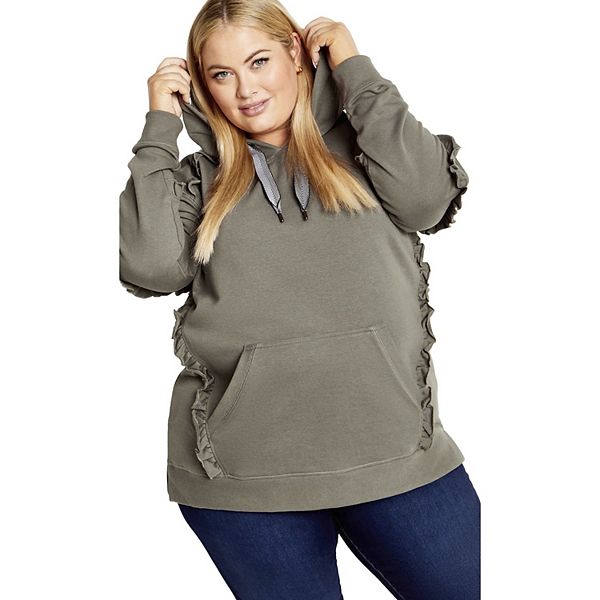 Женская худи с рюшами, plus size Avenue, Olive, Хаки, Женская худи с рюшами, plus size Avenue, Olive
Женская худи с рюшами, plus size Avenue, Olive, Хаки, Женская худи с рюшами, plus size Avenue, Olive