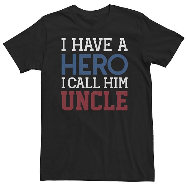 Футболка Big & Tall I Have a Hero I Call Him Uncle Word Stack Licensed Character
Футболка Big & Tall I Have a Hero I Call Him Uncle Word Stack Licensed Character