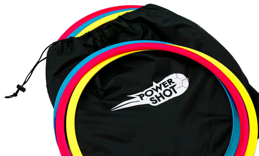 POWER SHOT 12 плоских координационных обручей (с сумкой для переноски)
POWER SHOT 12 плоских координационных обручей (с сумкой для переноски)