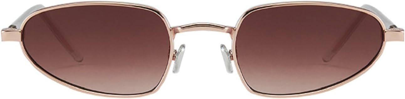 Женские солнцезащитные очки в стиле панк с маленькой оправой, роскошная металлическая многоугольная оправа, солнцезащитные очки для женщин, защита от ультрафиолета UV400 63006 Melrose, Brown
Женские солнцезащитные очки в стиле панк с маленькой оправой, роскошная металлическая многоугольная оправа, солнцезащитные очки для женщин, защита от ультрафиолета UV400 63006 Melrose, Brown