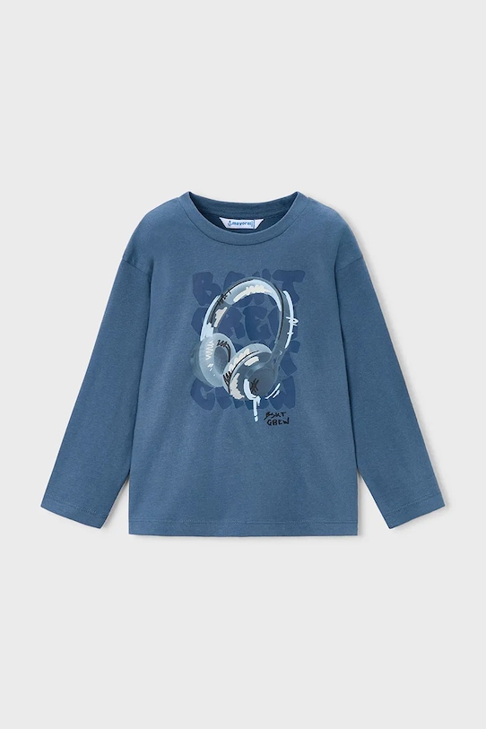 Хлопковый лонгслив Mayoral, синий
Хлопковый лонгслив Mayoral, синий