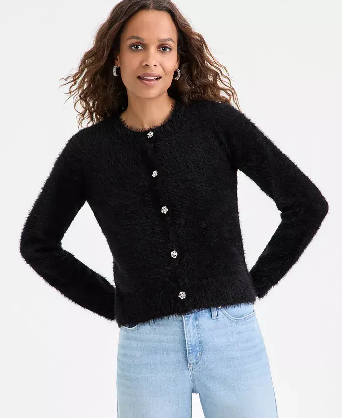 Кардиган с мелкими стразами-пуговицами I.N.C. International Concepts, черный
Кардиган с мелкими стразами-пуговицами I.N.C. International Concepts, черный