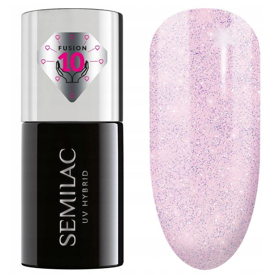 Semilac 806 Extend Care 5in1 Glitter Delicate Pink, 7 мл Hybrid, Colored Base Top Varnish
Semilac 806 Extend Care 5in1 Glitter Delicate Pink, 7 мл Hybrid, Colored Base Top Varnish