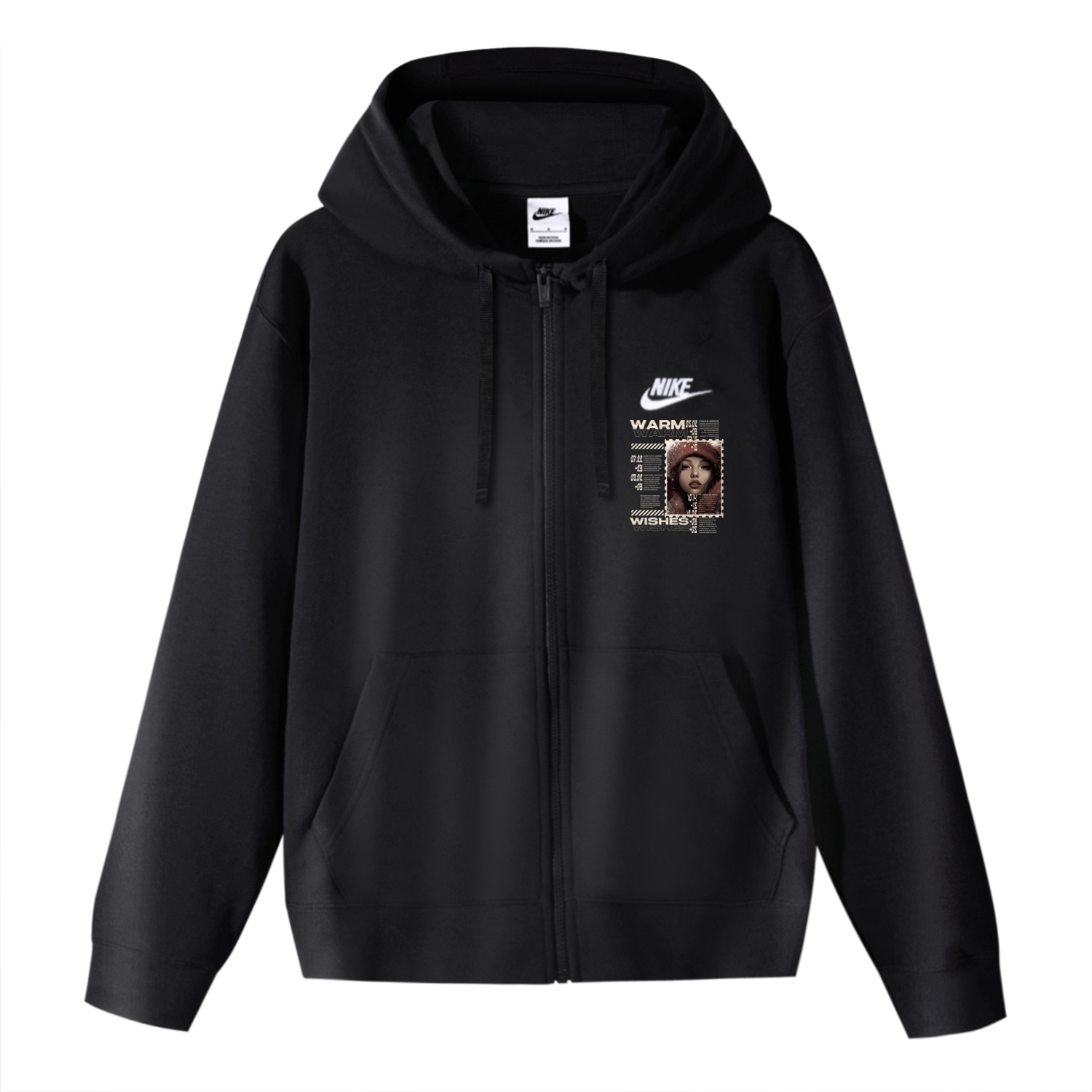 Nike Куртка унисекс черная, Black
Nike Куртка унисекс черная, Black