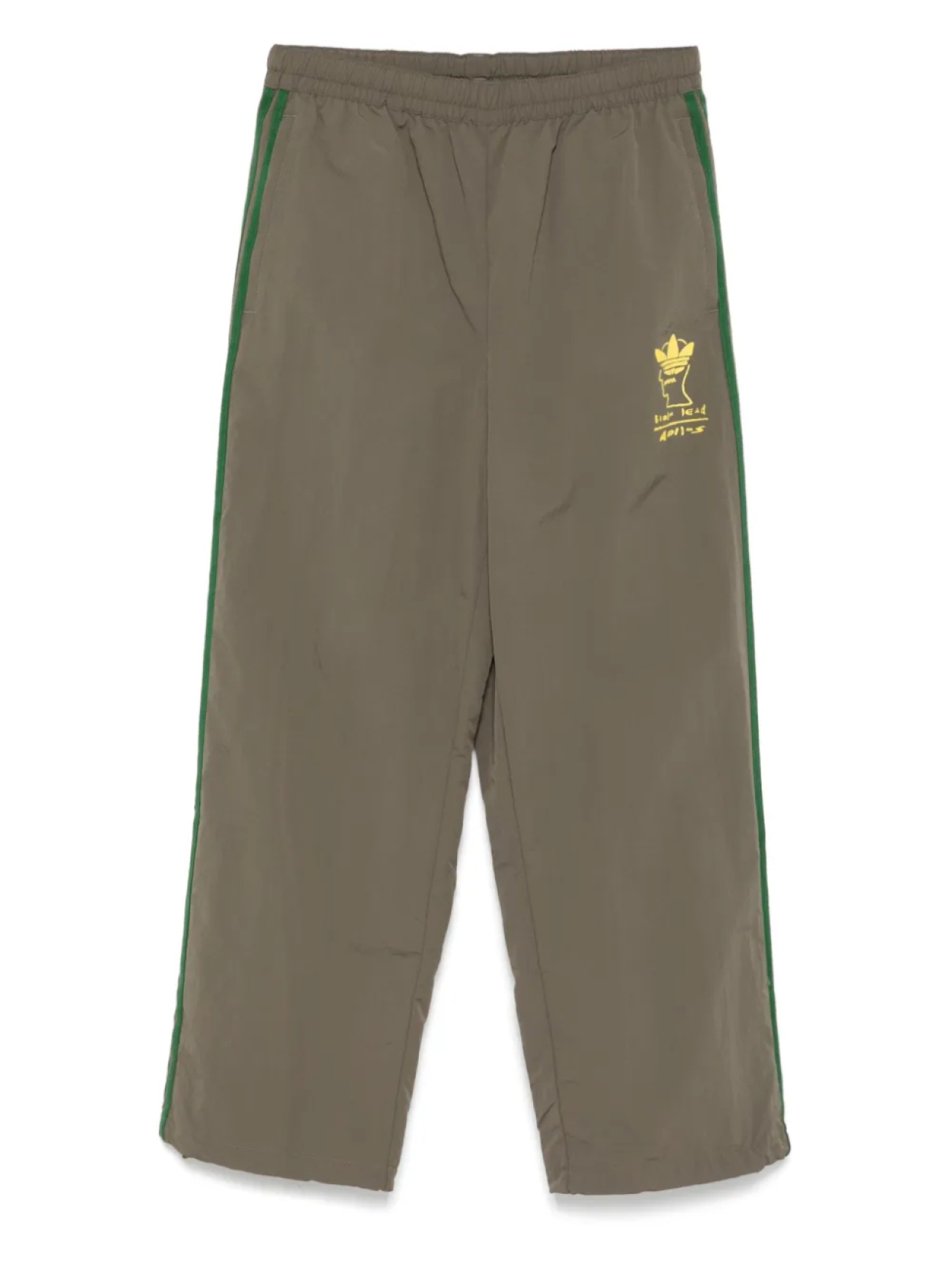 Adidas брюки с логотипом из коллаборации с Brain Dead, зеленый
Adidas брюки с логотипом из коллаборации с Brain Dead, зеленый