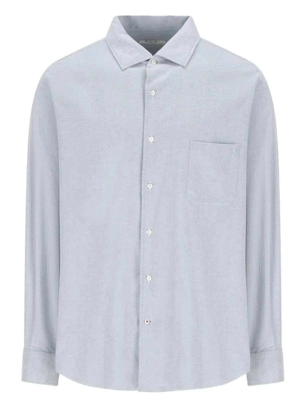 Хлопковая рубашка с карманом Loro Piana, синий
Хлопковая рубашка с карманом Loro Piana, синий