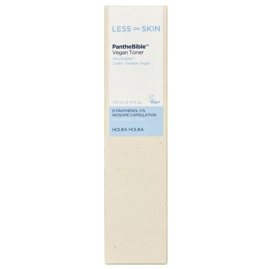 Тонер для повседневного использования, 170 мл Holika Holika, Less On Skin Panthebible Vegan Toner
Тонер для повседневного использования, 170 мл Holika Holika, Less On Skin Panthebible Vegan Toner