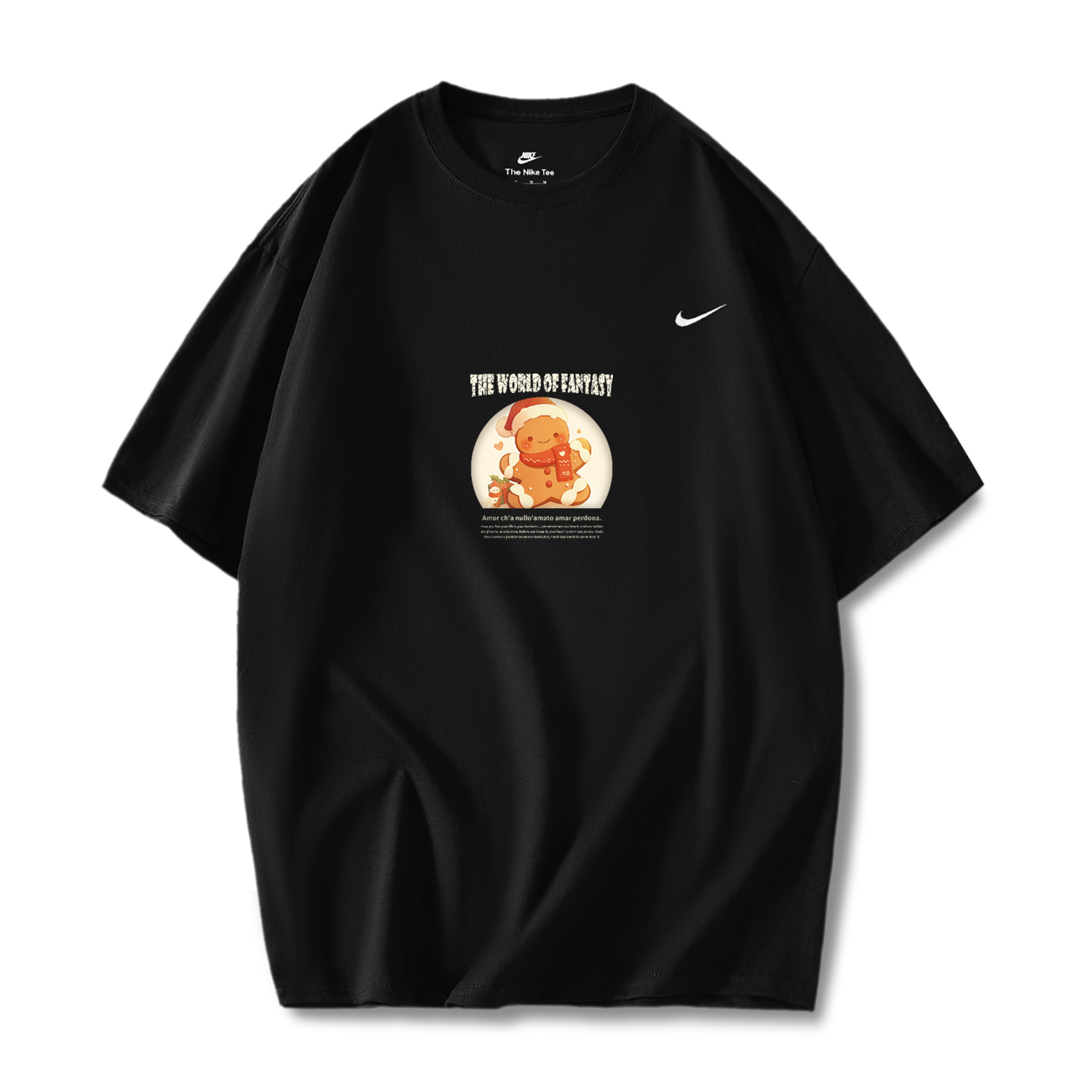 Футболка унисекс черная Nike 
Футболка унисекс черная Nike