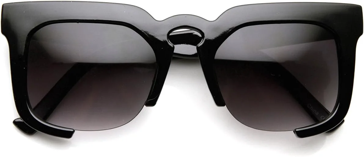 Солнцезащитные очки zeroUV в стиле высокой моды, квадратной формы, полуободковой оправы с вырезом в форме замочной скважины и роговой оправой, Shiny-black Lavender
Солнцезащитные очки zeroUV в стиле высокой моды, квадратной формы, полуободковой оправы с вырезом в форме замочной скважины и роговой оправой, Shiny-black Lavender