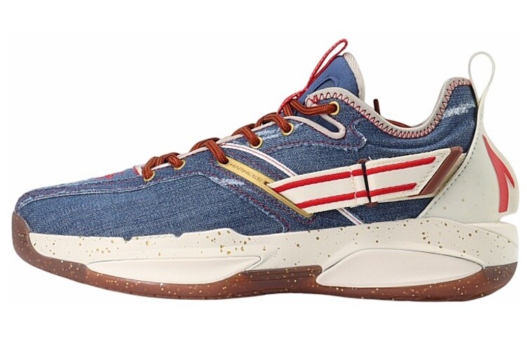 Баскетбольные кроссовки GH3 мужские с низким верхом, джинсовые, синие/белые/красные Anta
Баскетбольные кроссовки GH3 мужские с низким верхом, джинсовые, синие/белые/красные Anta