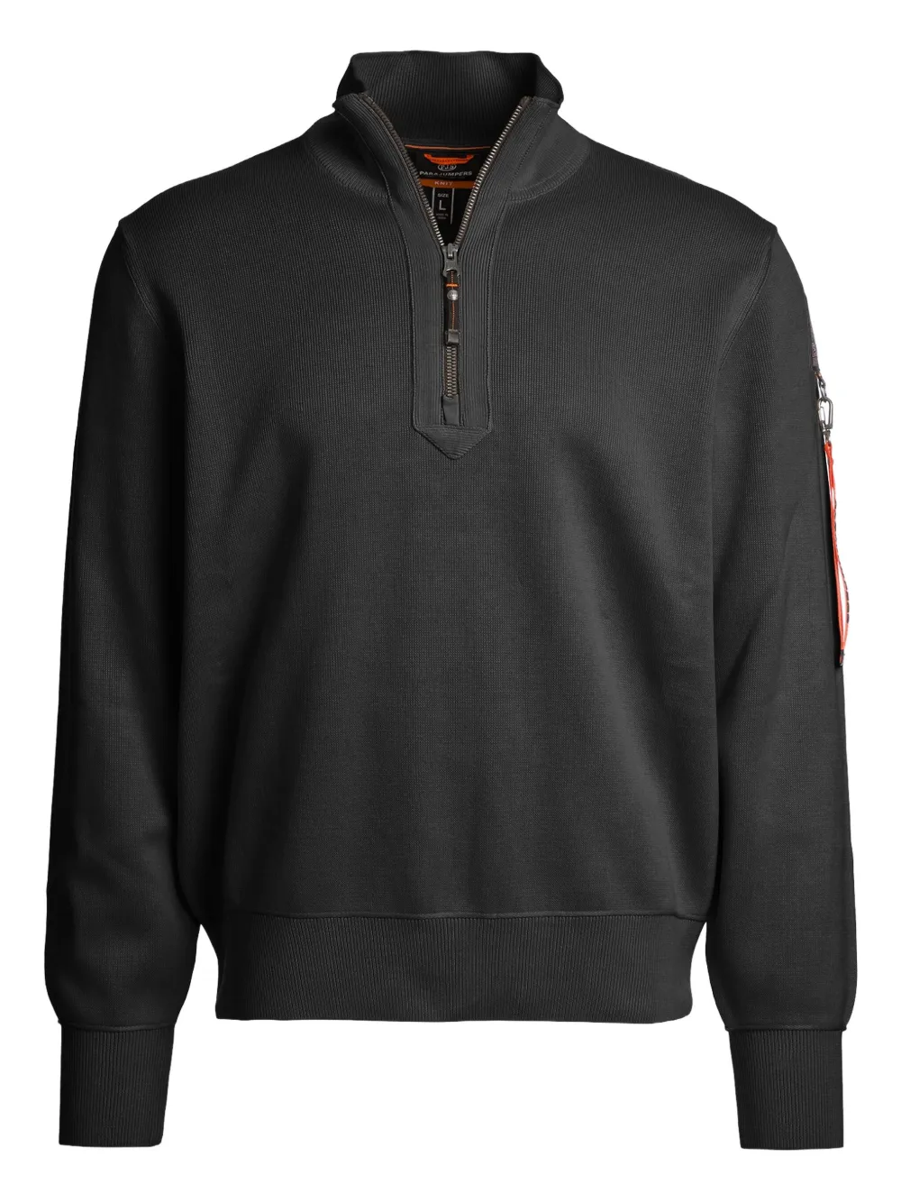 Свитер с воротником на молнии Parajumpers, черный
Свитер с воротником на молнии Parajumpers, черный
