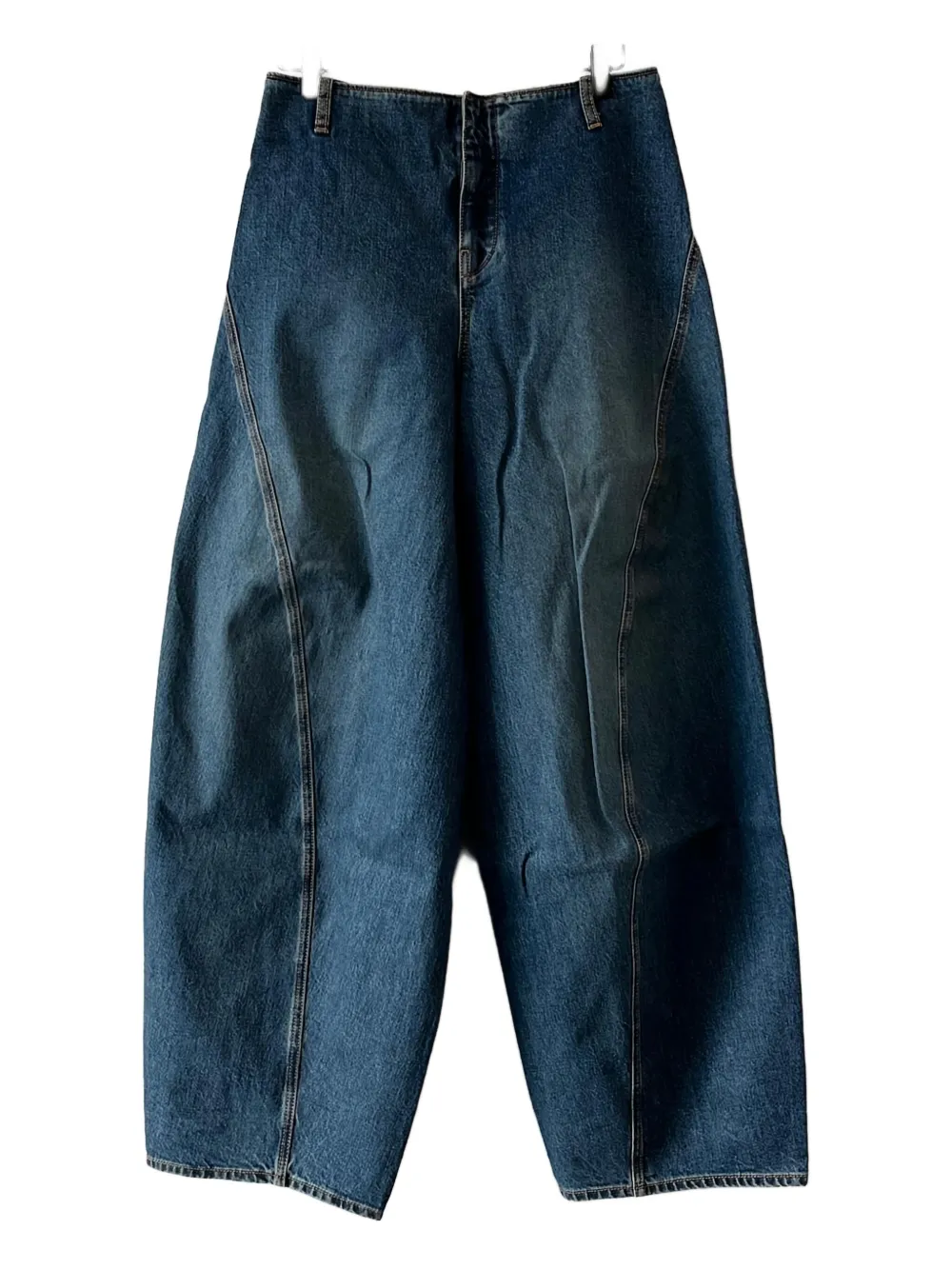 Брюки из денима с вставками Alaïa, синий
Брюки из денима с вставками Alaïa, синий