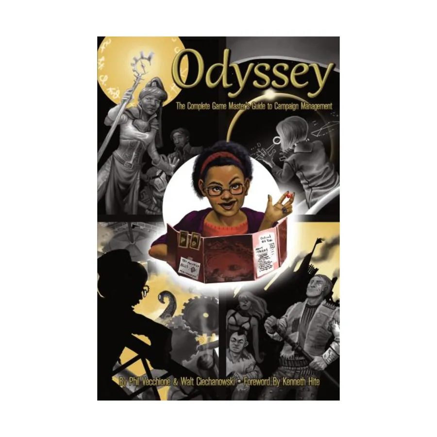 Odyssey - The Complete Game Master's Guide to Campaign Management, Role Playing Games (Engine Publishing), мягкая обложка
Odyssey - The Complete Game Master's Guide to Campaign Management, Role Playing Games (Engine Publishing), мягкая обложка