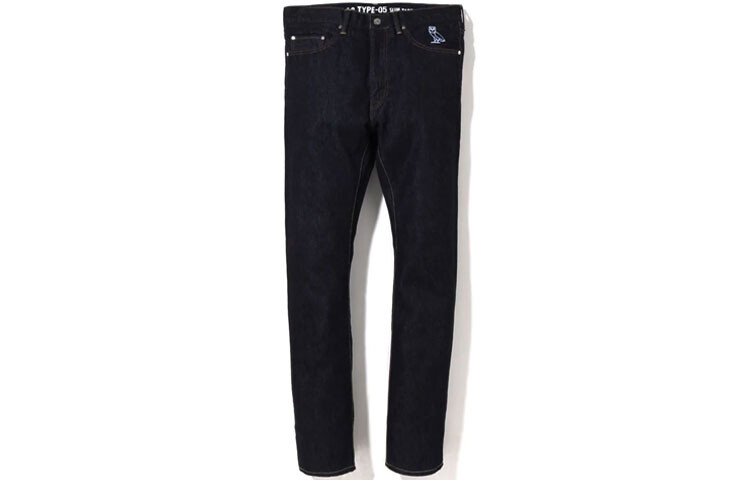 Джинсовые брюки BAPE X OVO 2008 Type-05 A Bathing Ape, индиго
Джинсовые брюки BAPE X OVO 2008 Type-05 A Bathing Ape, индиго