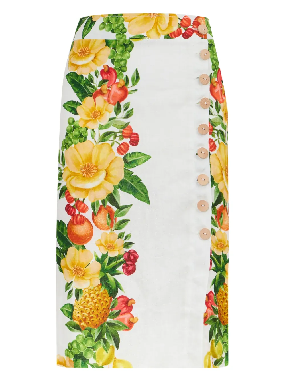 Юбка миди с цветочным принтом FARM Rio, белый
Юбка миди с цветочным принтом FARM Rio, белый