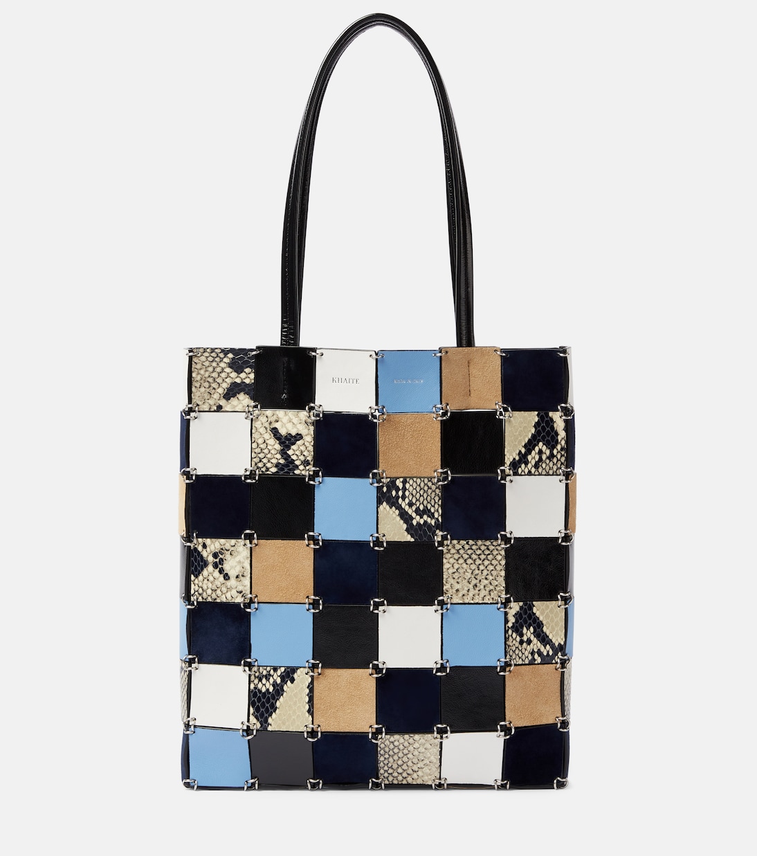 Сумка-шоппер Emma из кожи и замши Khaite, Wheat Multi 989
Сумка-шоппер Emma из кожи и замши Khaite, Wheat Multi 989