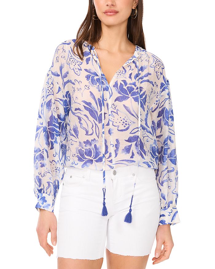 Свободная блуза с запахом VINCE CAMUTO, синий
Свободная блуза с запахом VINCE CAMUTO, синий