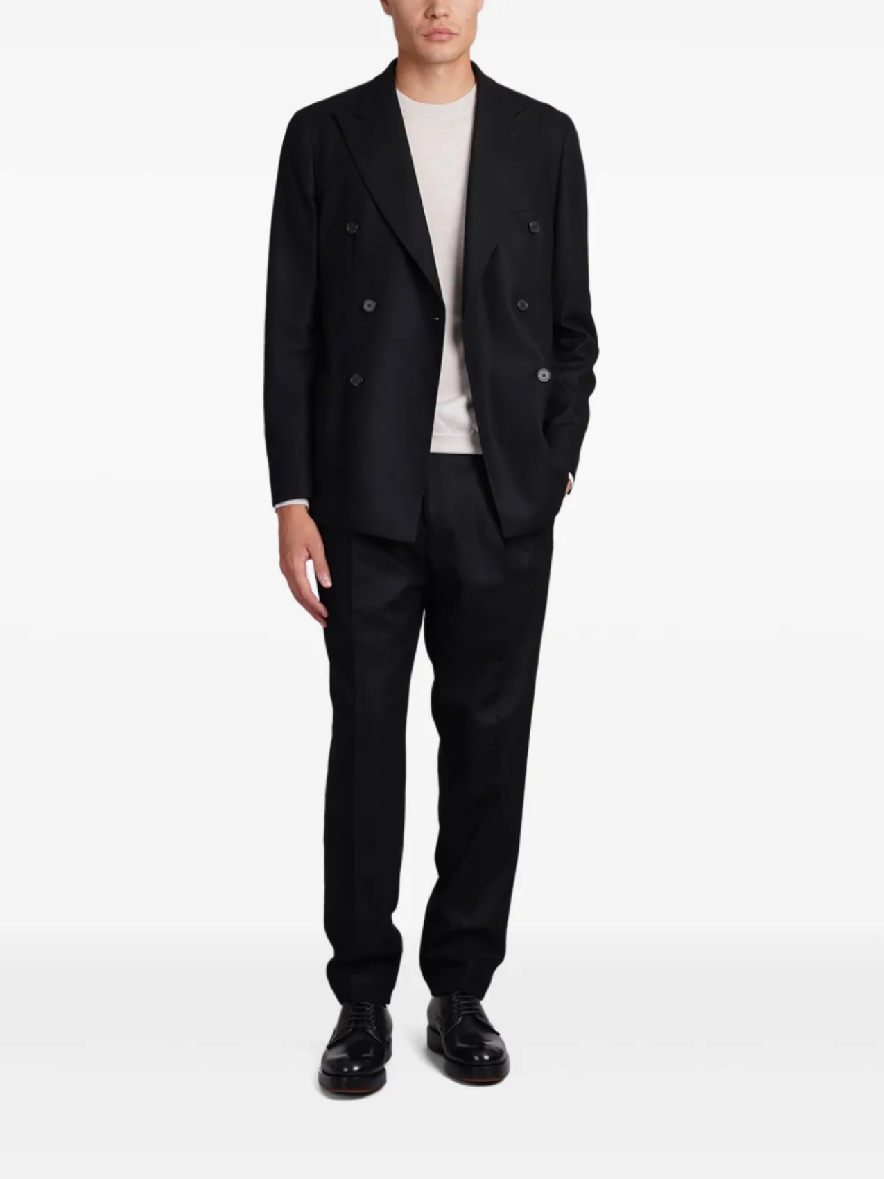 Двубортные костюмы Santaniello, черный
Двубортные костюмы Santaniello, черный