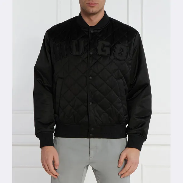 Бомбер стандартного кроя Boru2411 Hugo, черный
Бомбер стандартного кроя Boru2411 Hugo, черный