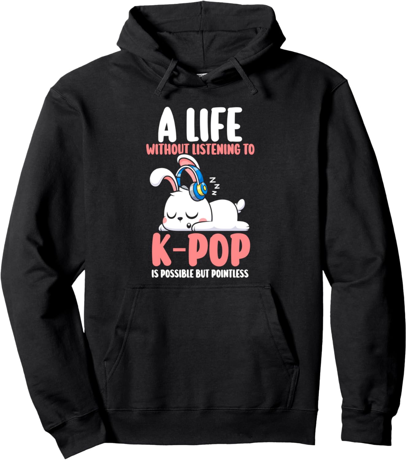 Жизнь без прослушивания K-pop возможна. Толстовка с символикой K-pop K-Pop Merch Gifts, черный
Жизнь без прослушивания K-pop возможна. Толстовка с символикой K-pop K-Pop Merch Gifts, черный