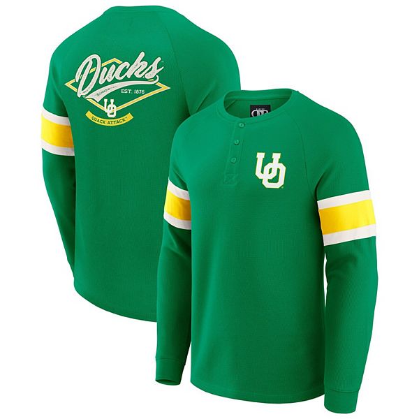 Мужская зеленая футболка Oregon Ducks waffle-knit raglan long sleeve henley Darius Rucker Collection By Fanatics
Мужская зеленая футболка Oregon Ducks waffle-knit raglan long sleeve henley Darius Rucker Collection By Fanatics