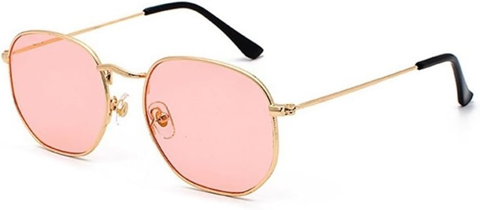 Солнцезащитные очки шестиугольной формы для мужчин и женщин, квадратные и многоугольные солнцезащитные очки в стиле ретро с металлической оправой GHVWYX, C04 Gold Pink
Солнцезащитные очки шестиугольной формы для мужчин и женщин, квадратные и многоугольные солнцезащитные очки в стиле ретро с металлической оправой GHVWYX, C04 Gold Pink