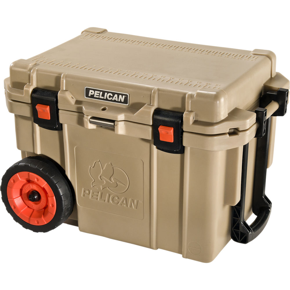Pelican 45QW Wheeled Cooler (Tan)
Pelican 45QW Wheeled Cooler (Tan)