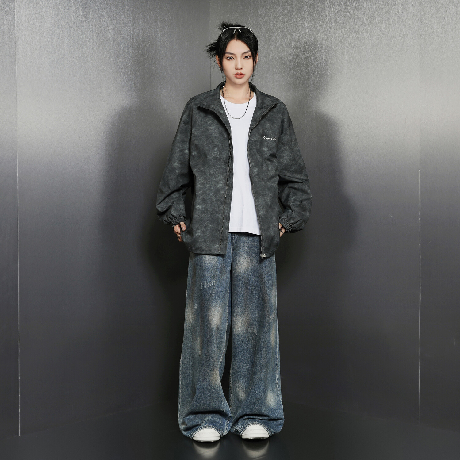 Куртка унисекс Kawasaki, светло-серый
Куртка унисекс Kawasaki, светло-серый