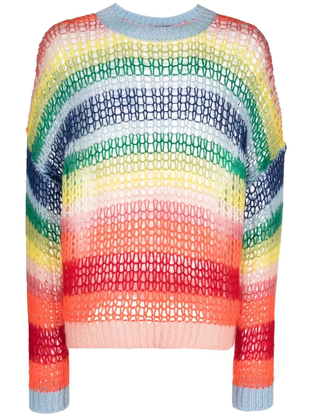 Полосатый джемпер с круглым вырезом DSQUARED2, синий
Полосатый джемпер с круглым вырезом DSQUARED2, синий