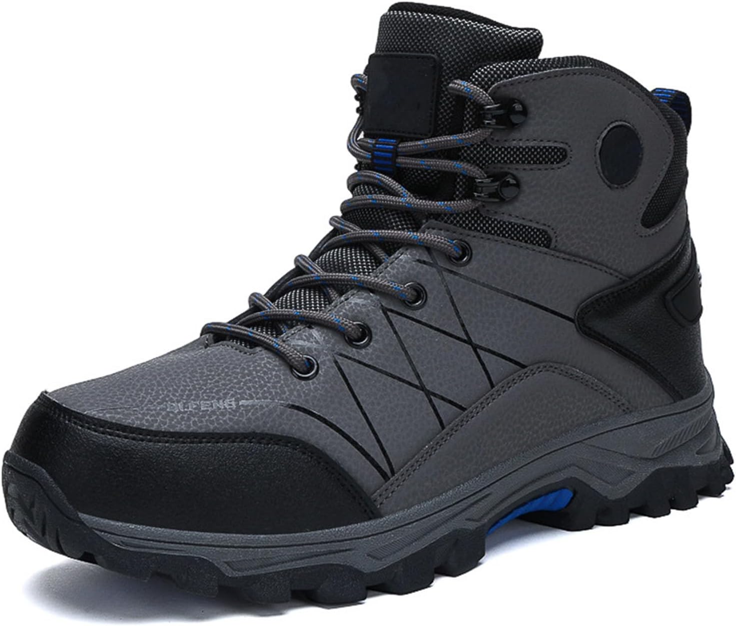 Зимние ортопедические защитные мужские походные ботинки Rolinb, водонепроницаемые с широкой носочной частью и поддержкой свода стопы, серый
Зимние ортопедические защитные мужские походные ботинки Rolinb, водонепроницаемые с широкой носочной частью и поддержкой свода стопы, серый