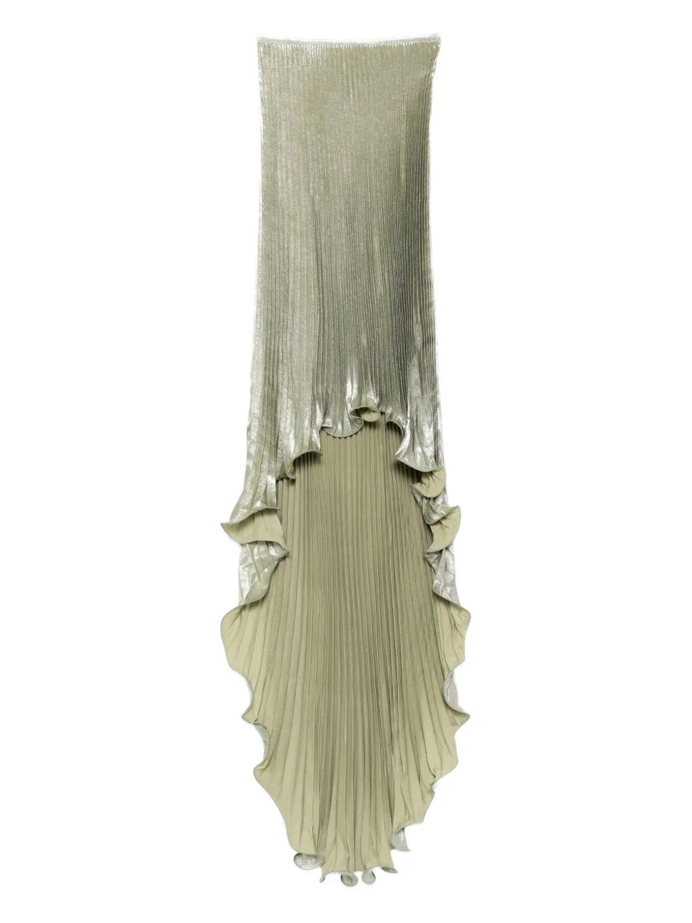 Платье с плиссированными оборками L'IDÉE, зеленый
Платье с плиссированными оборками L'IDÉE, зеленый