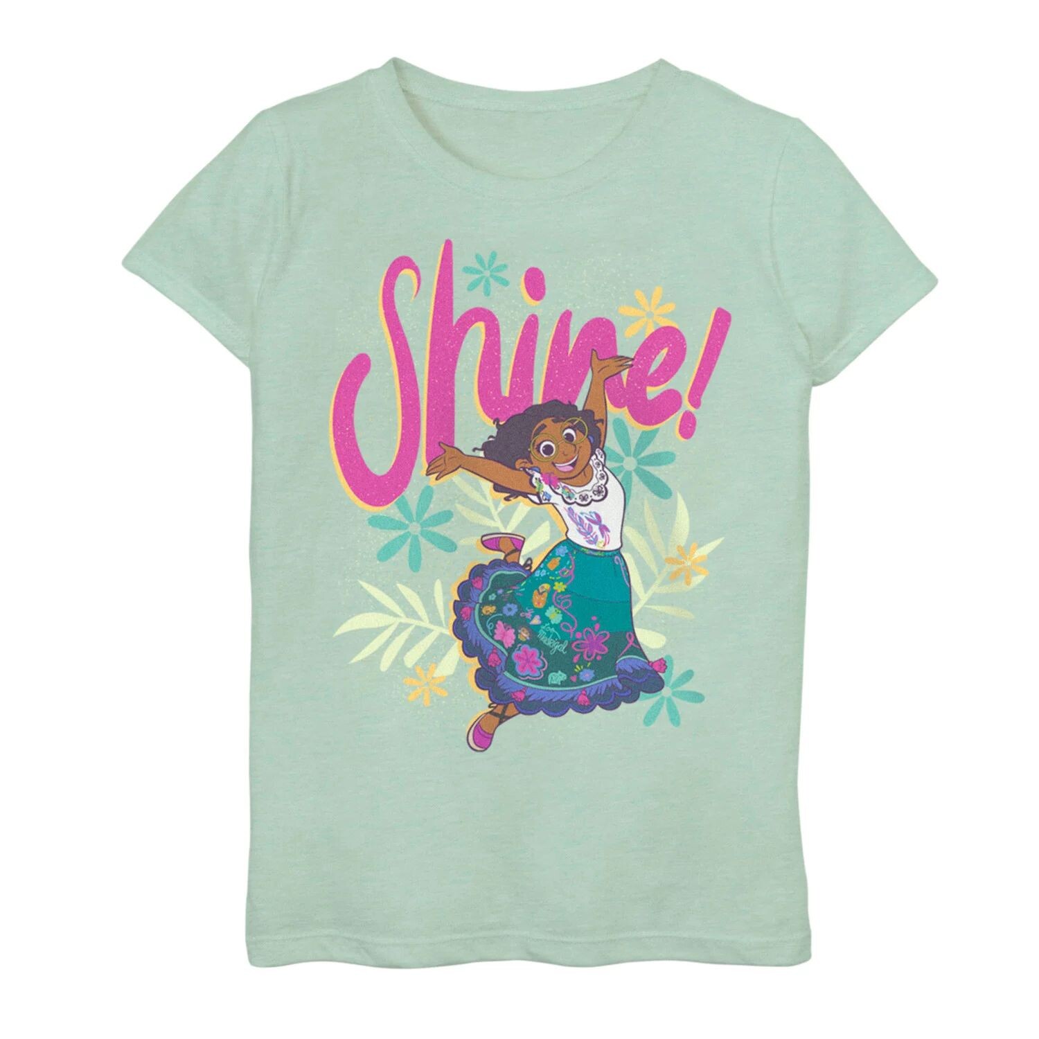 Девочки 7–16 лет Disney Encanto Mirabel Shine! Футболка с графическим рисунком Disney
Девочки 7–16 лет Disney Encanto Mirabel Shine! Футболка с графическим рисунком Disney