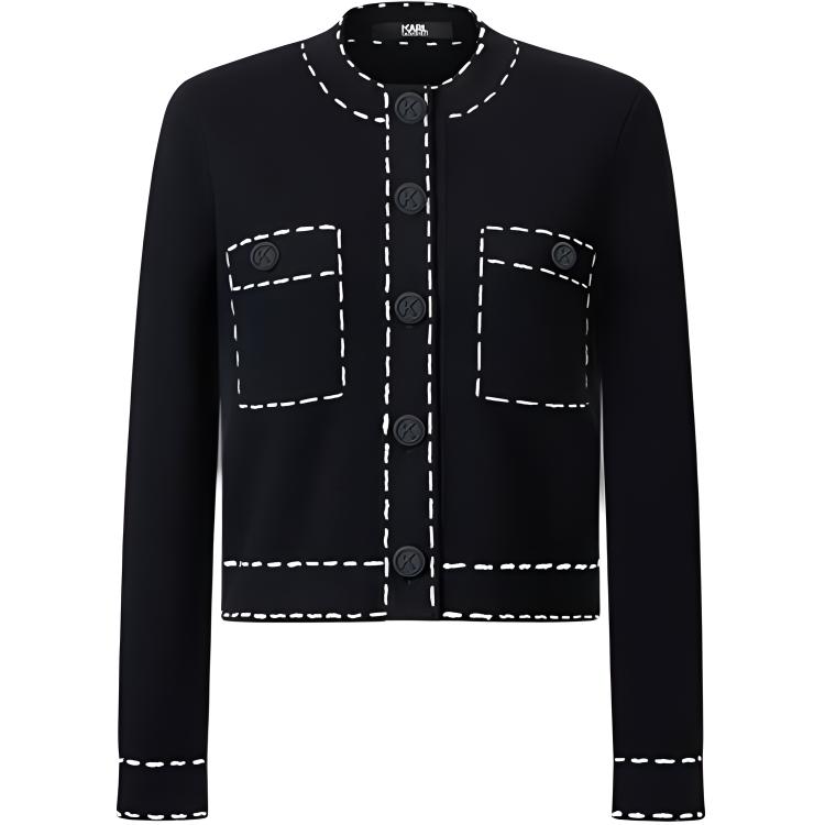 KARL LAGERFELD Вязаный свитер женский черный KARL LAGERFELD / Karl Lagerfeld Jeans
KARL LAGERFELD Вязаный свитер женский черный KARL LAGERFELD / Karl Lagerfeld Jeans